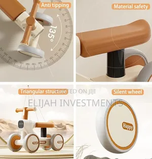 Led Baby Balance Bike With Music