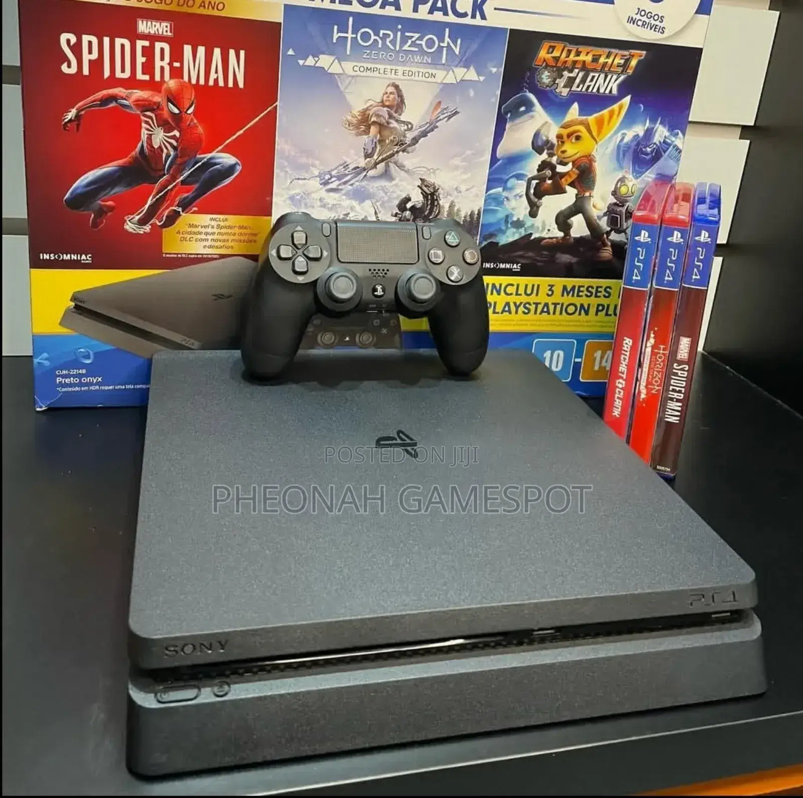 Ps4 Slim, 14 Games, 2 Controllers. Husband/Wife/Roommate Not Included.