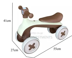 Cutey Four-Wheel Baby Balance Bike