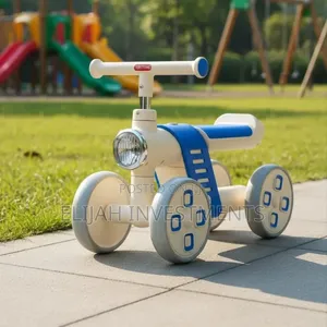 Toddlers' Four-Wheel Balance Bike