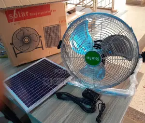 Solar Recharchable Fan