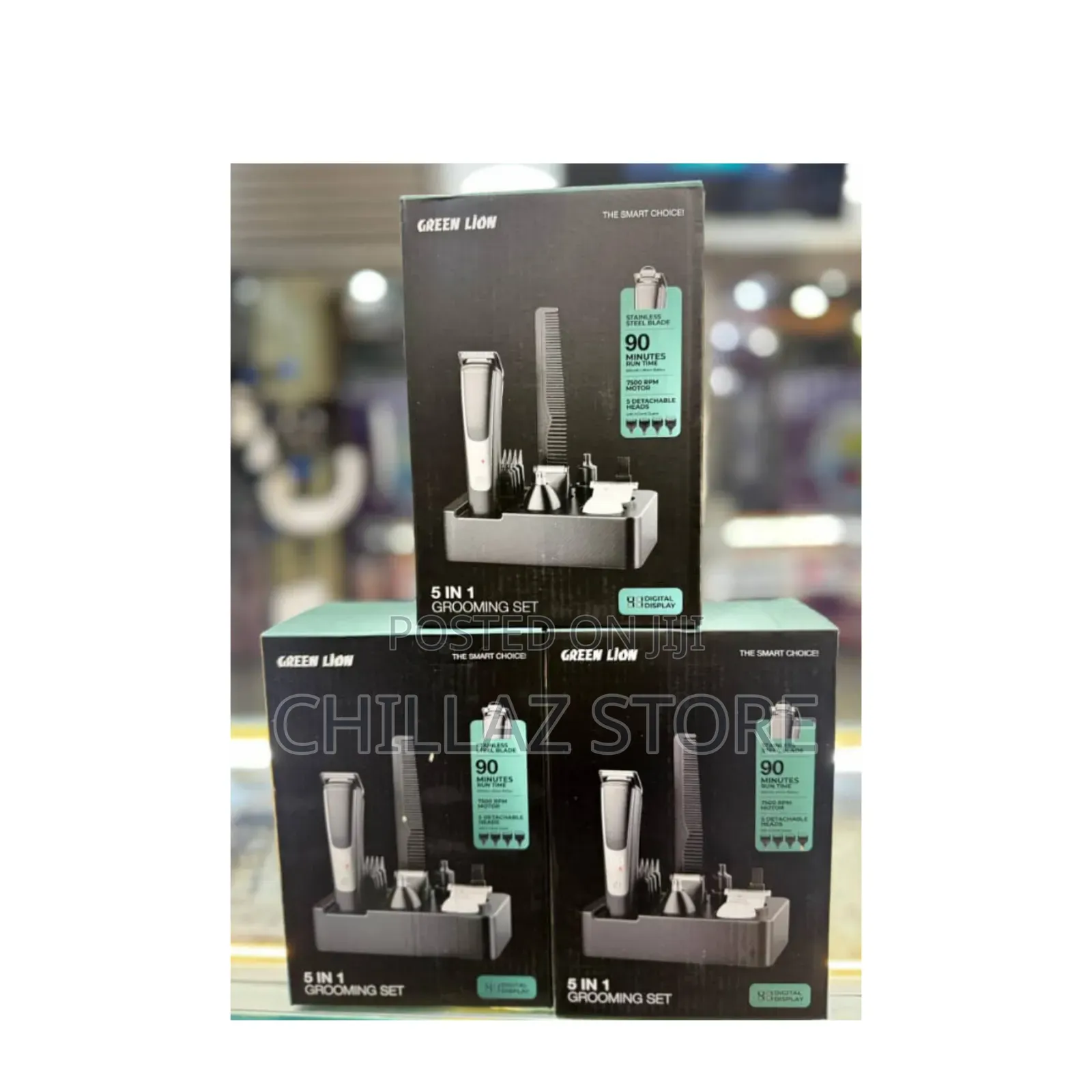 5 in 1 Green Lion Grooming Kit.
