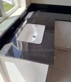 Black Granite Kitchen Worktop Finishing