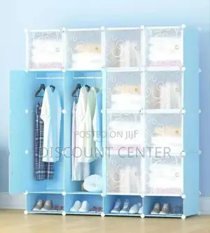 Plastic Wardrobe 4 Column
