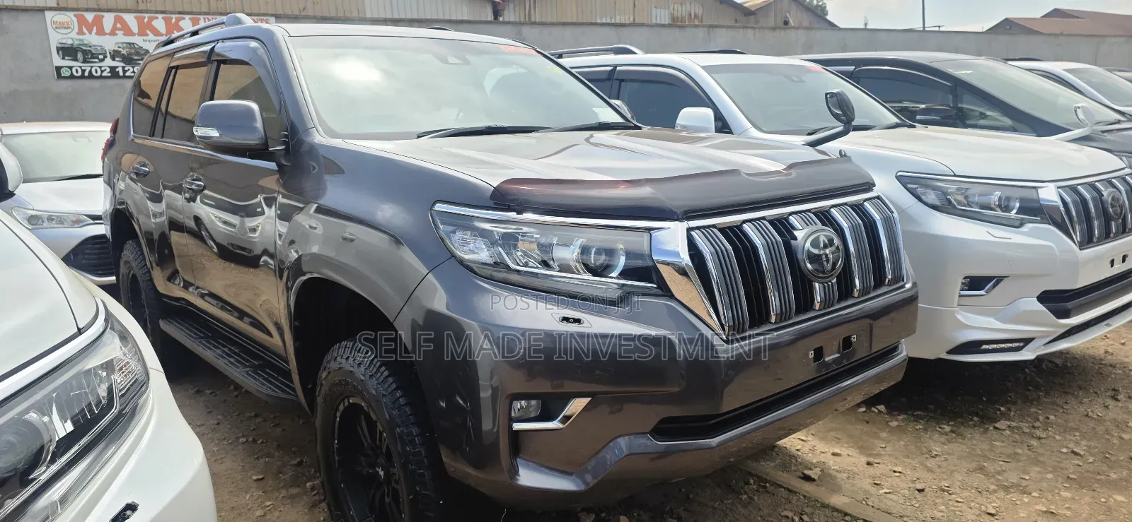 Toyota Land Cruiser Prado 2021 Gray