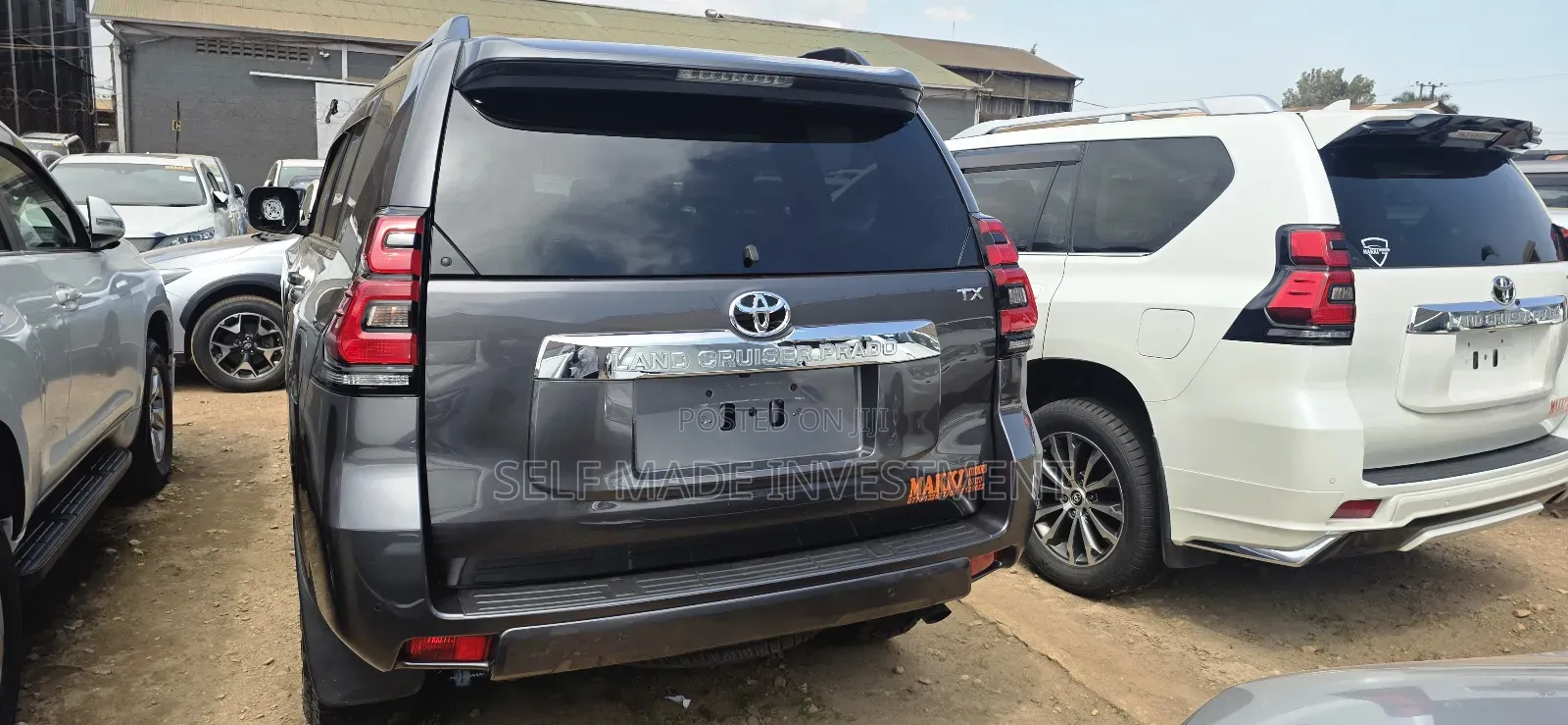 Toyota Land Cruiser Prado 2021 Gray