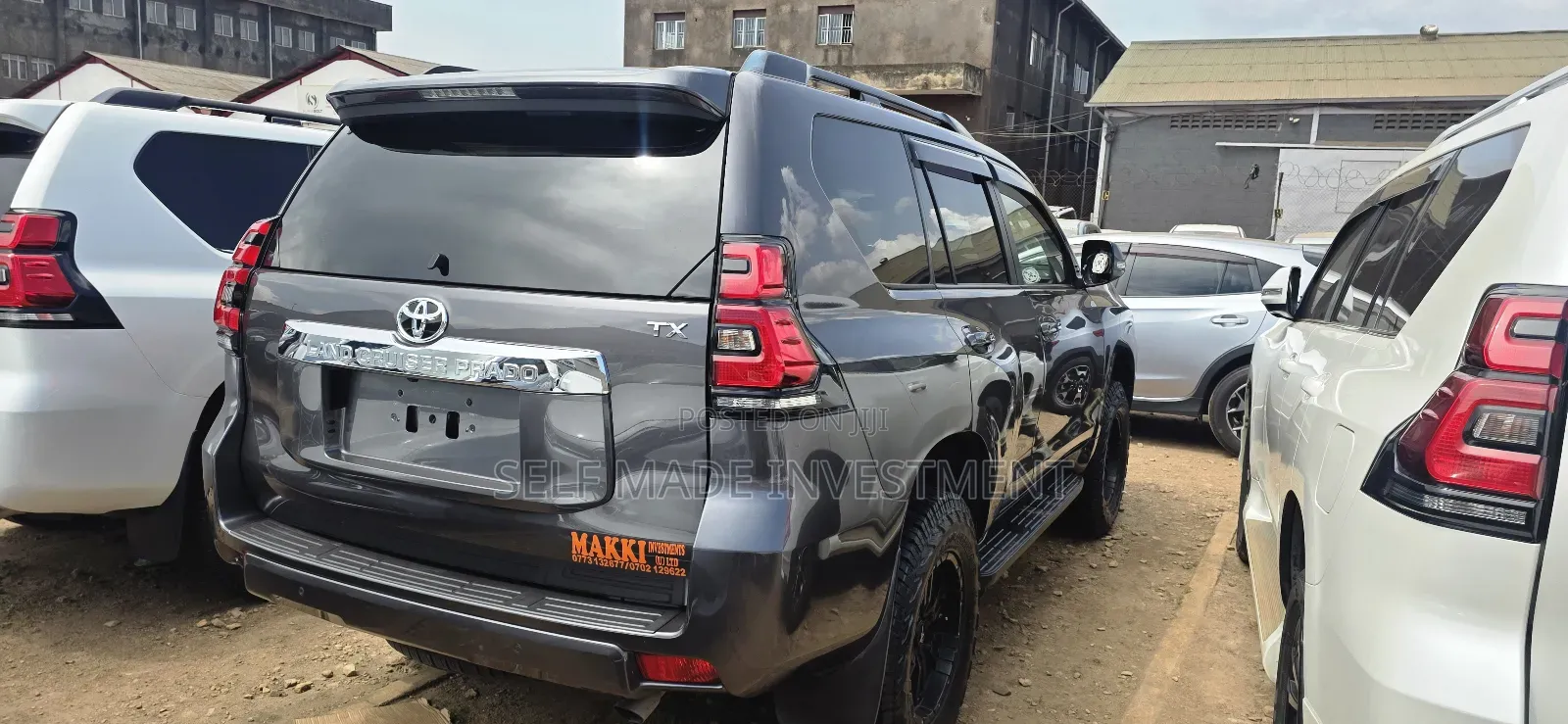 Toyota Land Cruiser Prado 2021 Gray