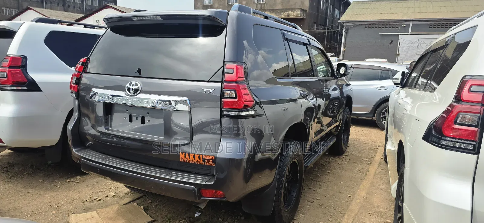 Toyota Land Cruiser Prado 2021 Gray