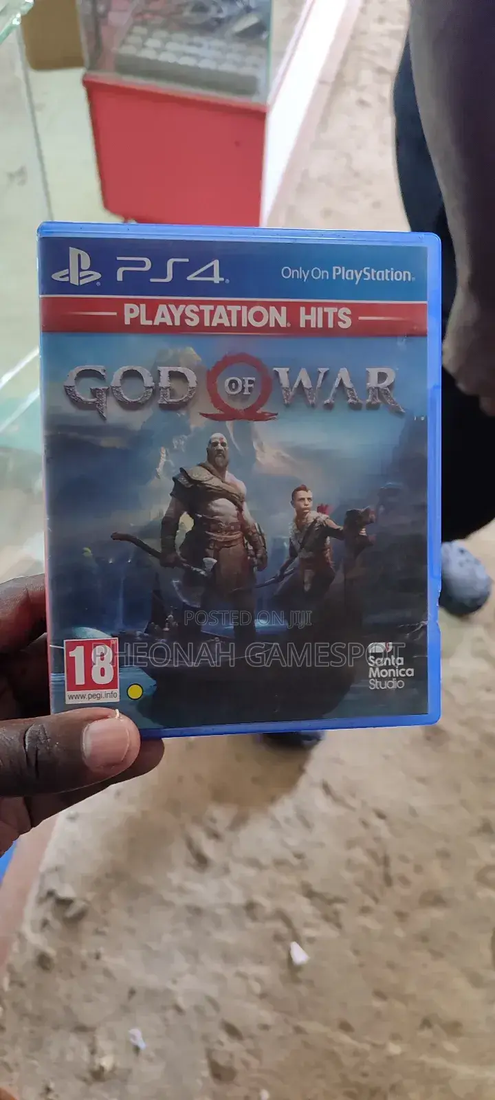 God of War 4 Game Cd for Ps4
