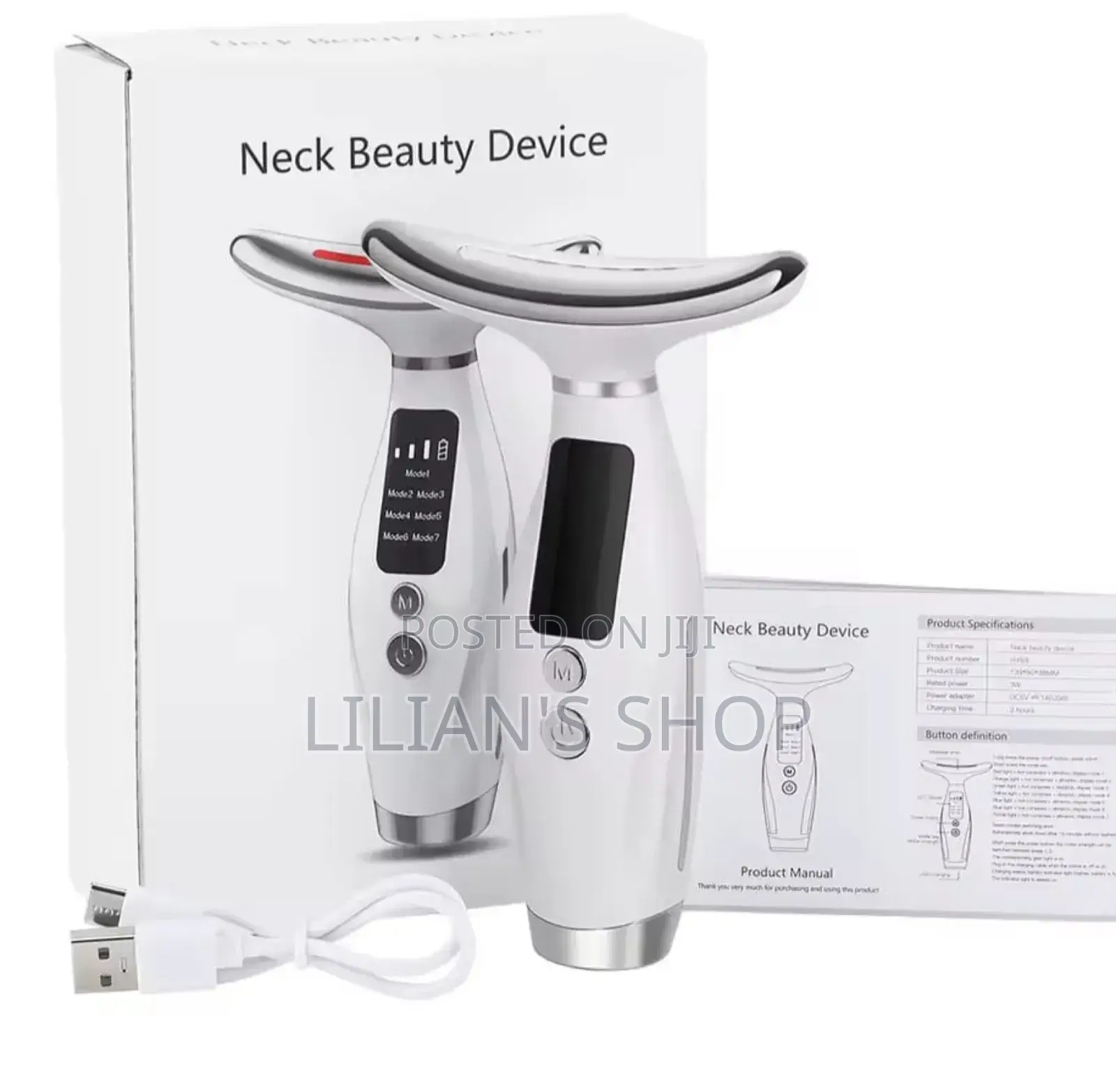 Neck and Face Lifting Skin Massager