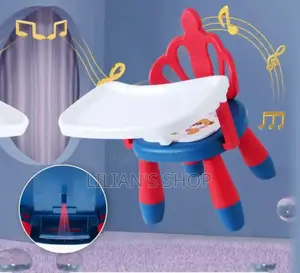 Portable, Low Baby Feeding Chair With A Detachable Tray