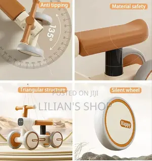 Led Baby Balance Bike With Music