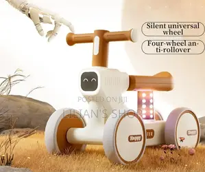 Led Baby Balance Bike With Music