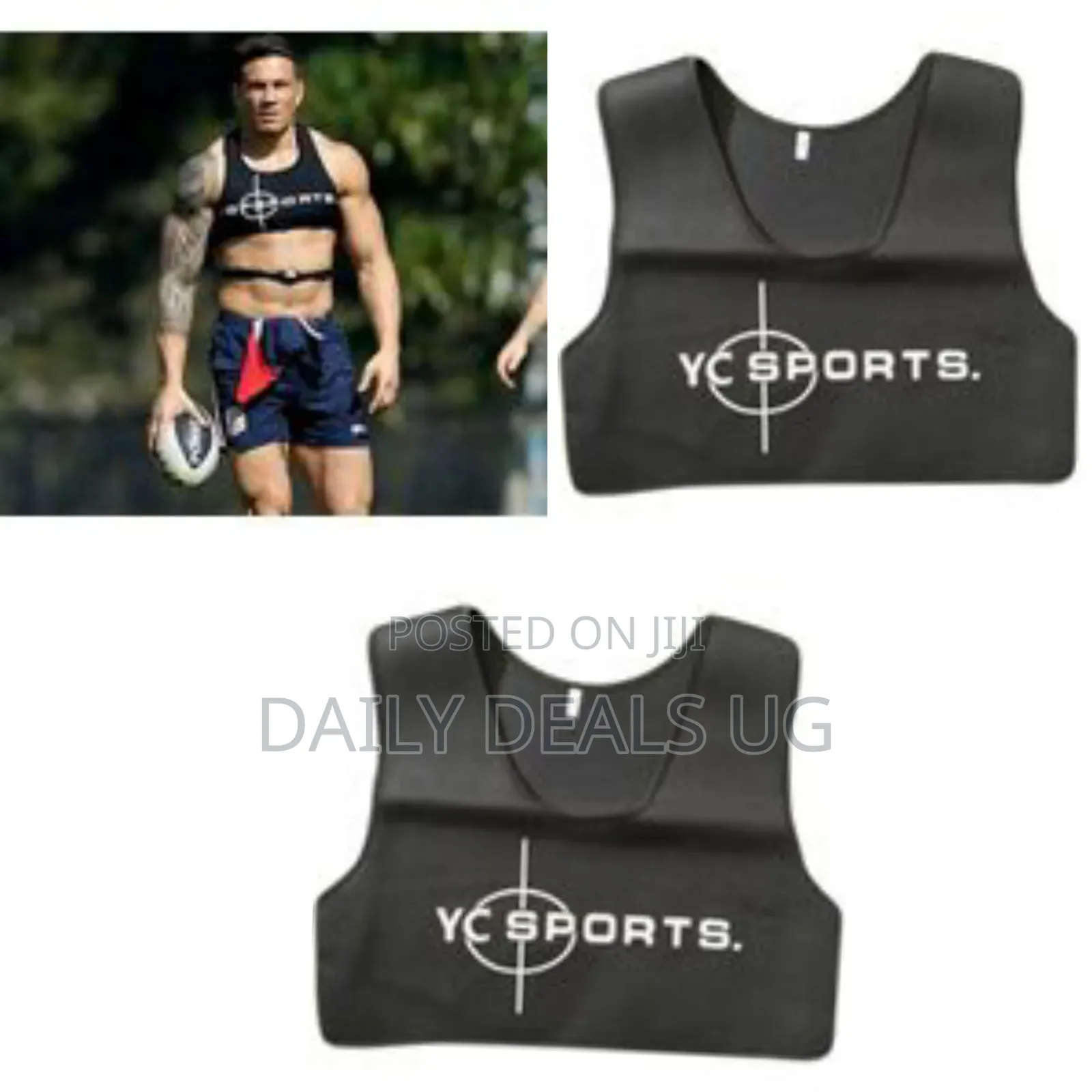 XXL Size Yc Sports Football Vest Thermal Neoprene Compression Corse