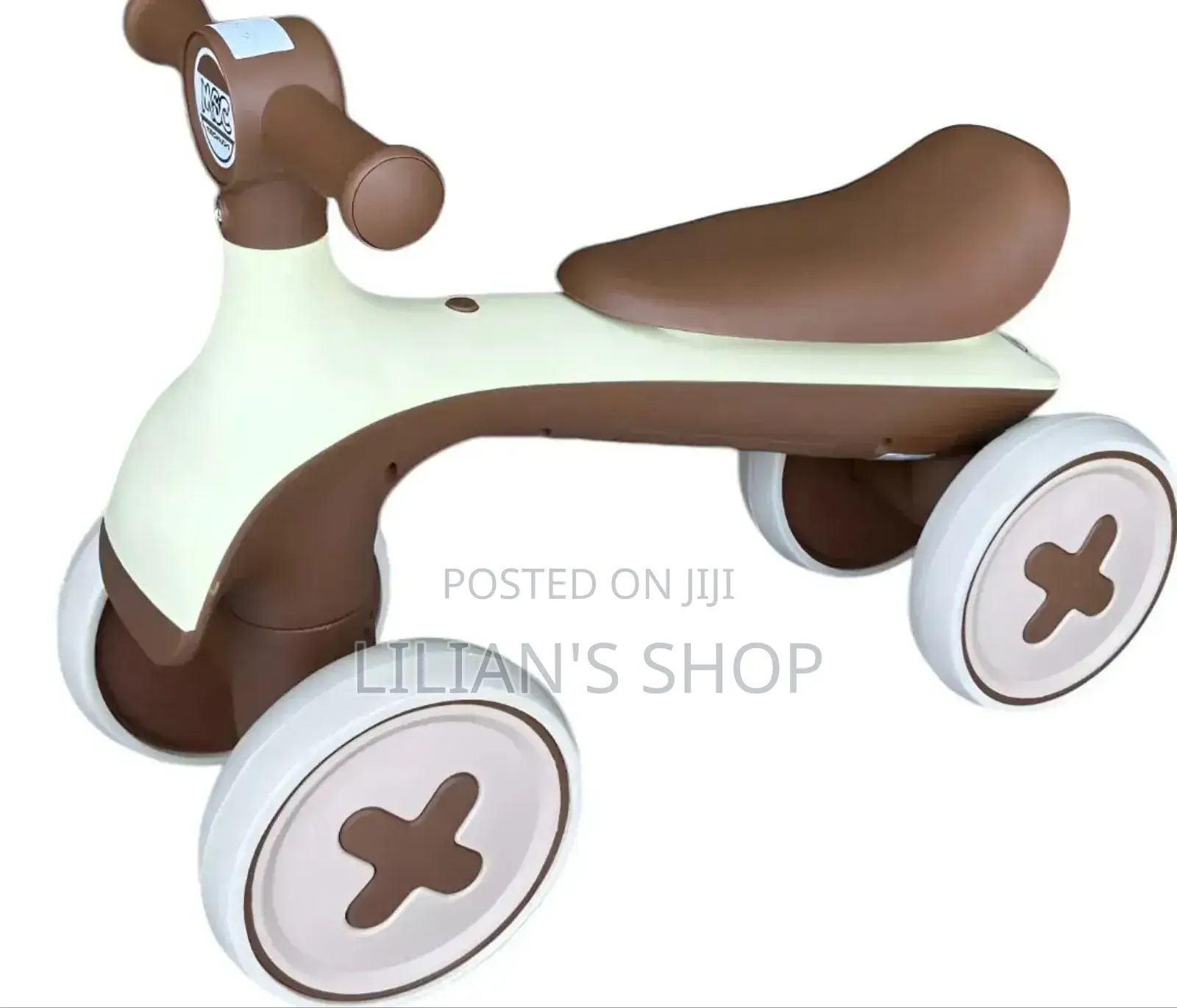 Cutey Four-Wheel Baby Balance Bike