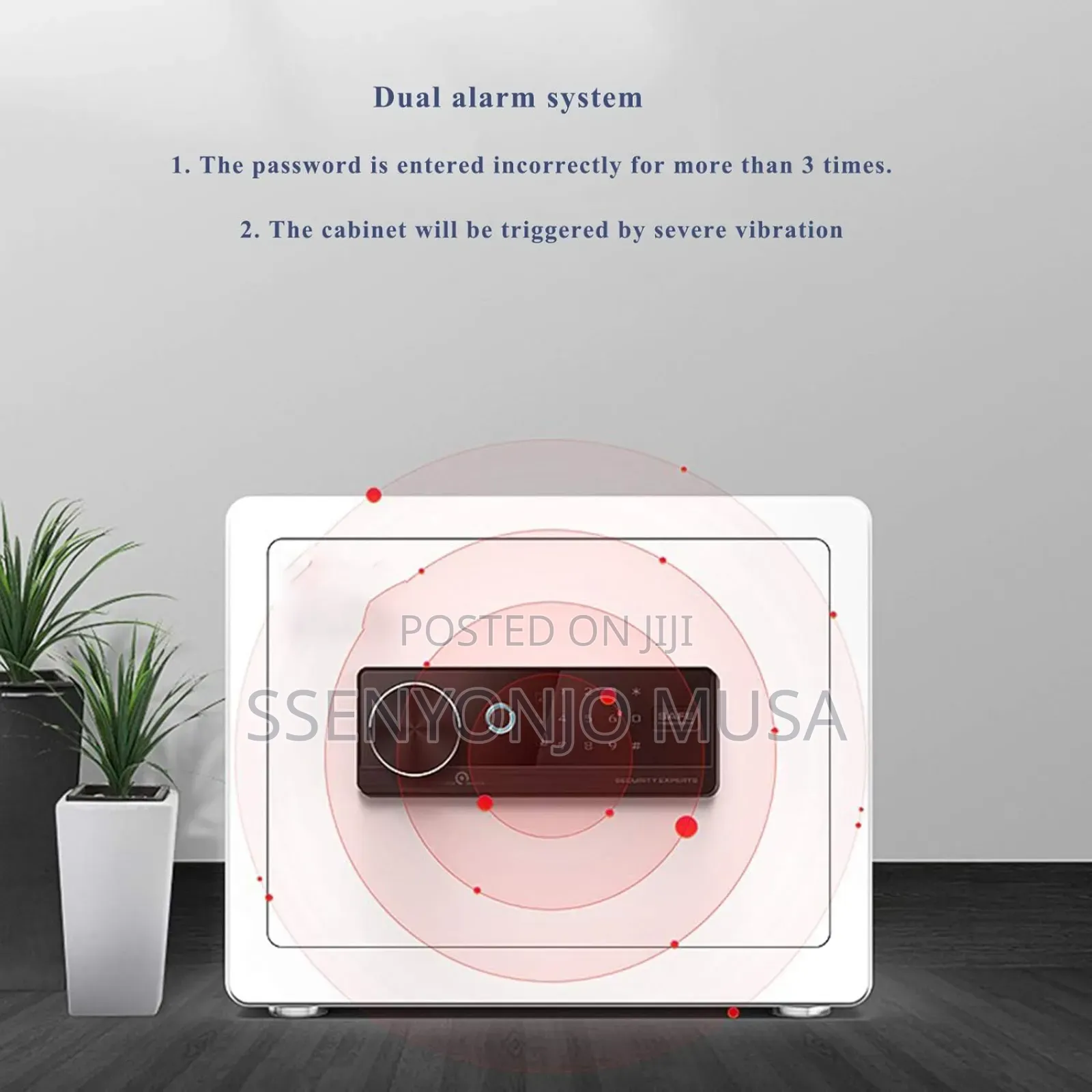 Electronic Fingerprint Fireproof Safe Box – Biometric Home Office.