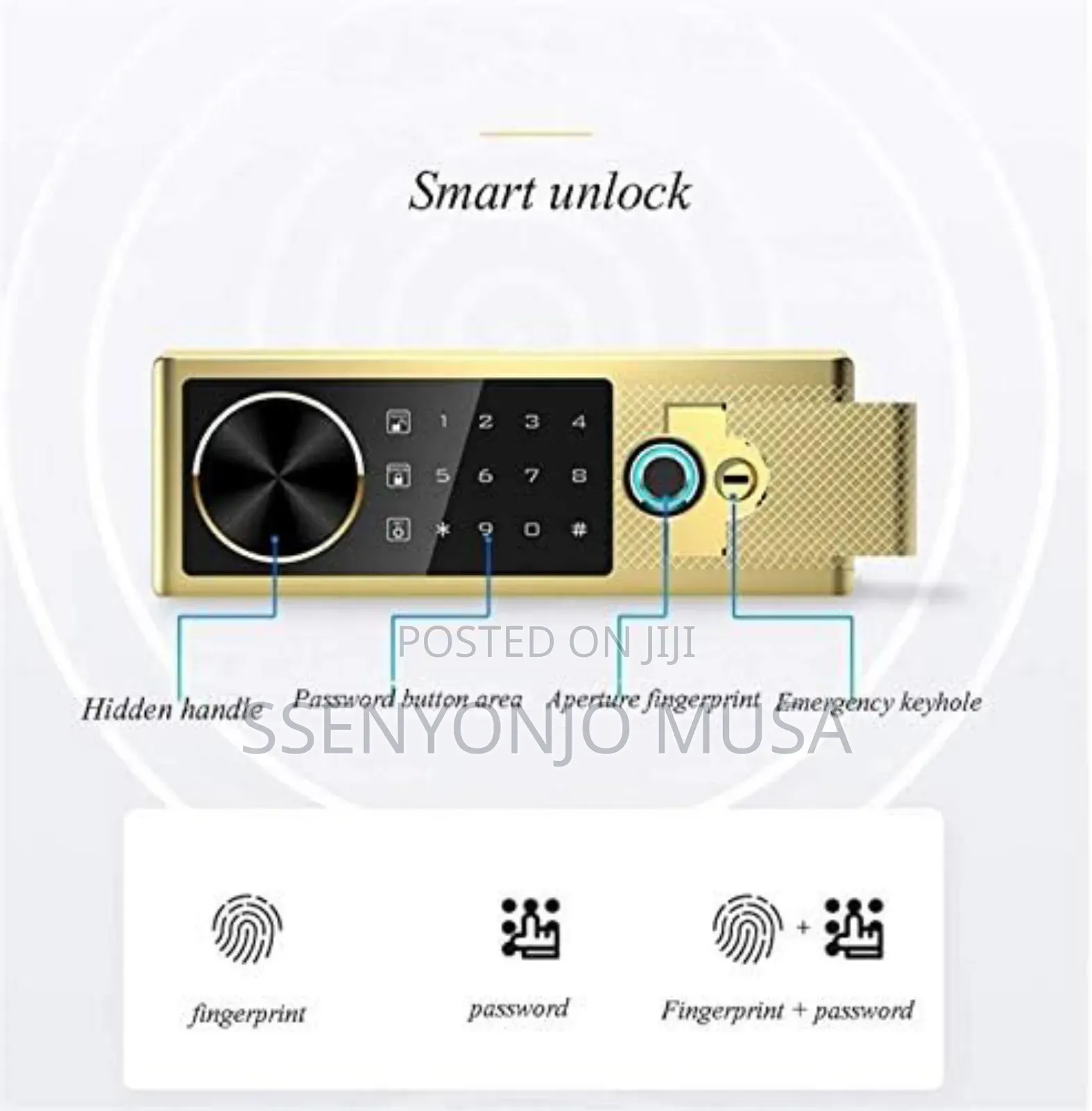 Electronic Fingerprint Fireproof Safe Box – Biometric Home Office.