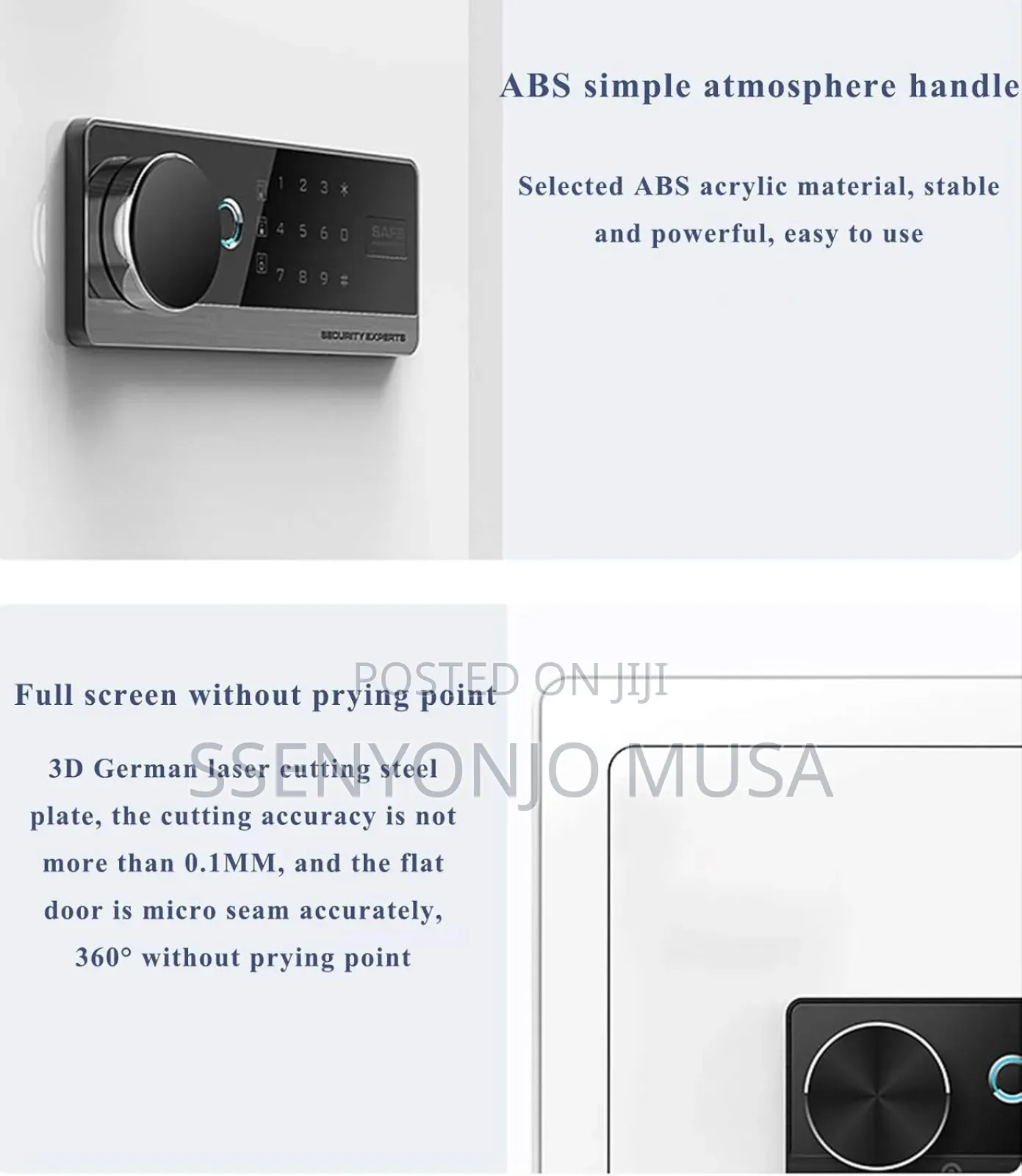 Electronic Fingerprint Fireproof Safe Box – Biometric Home Office.