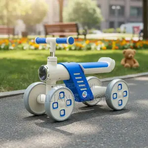 Toddlers' Four-Wheel Balance Bike