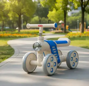 Toddlers' Four-Wheel Balance Bike
