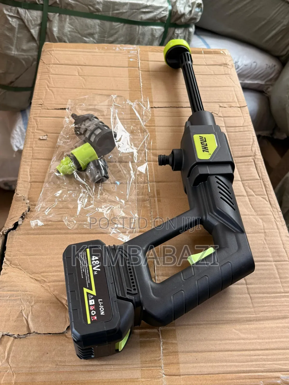 48v With 2 Batteries High Pressure Car Sprayer