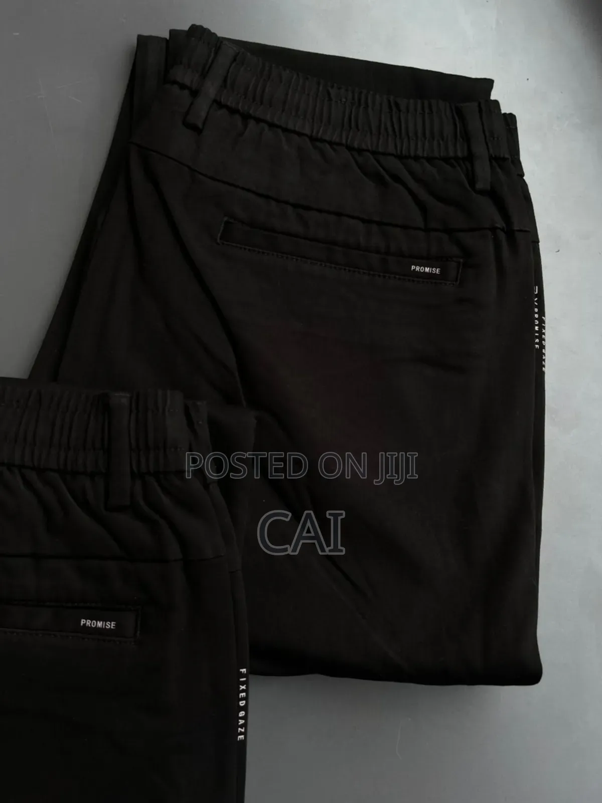 Black Sweater Pants. In All Black