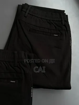 Black Sweater Pants. In All Black