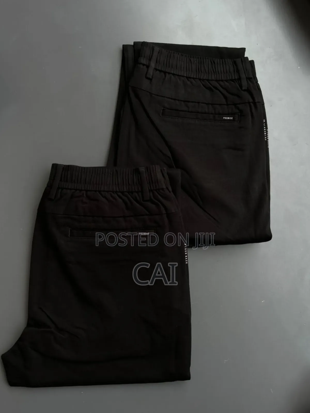 Black Sweater Pants. In All Black