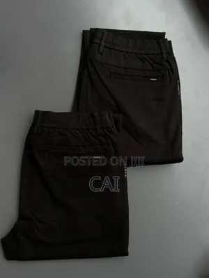Black Sweater Pants. In All Black