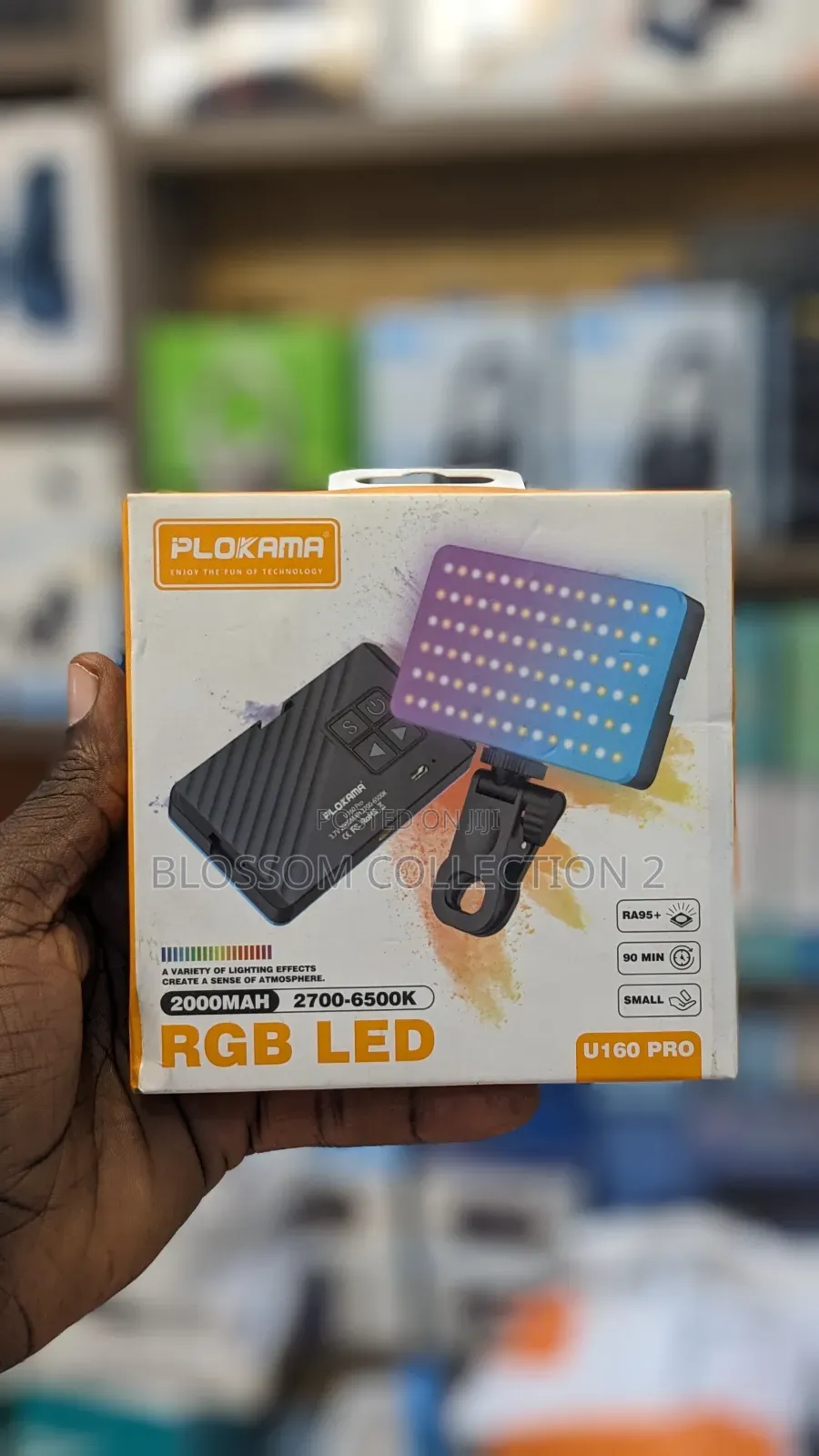 Plokama U160 Pro RGB Led Lighting Video Light, Selfie Light