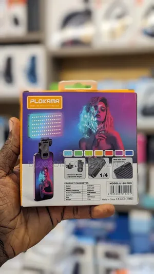 Plokama U160 Pro RGB Led Lighting Video Light, Selfie Light
