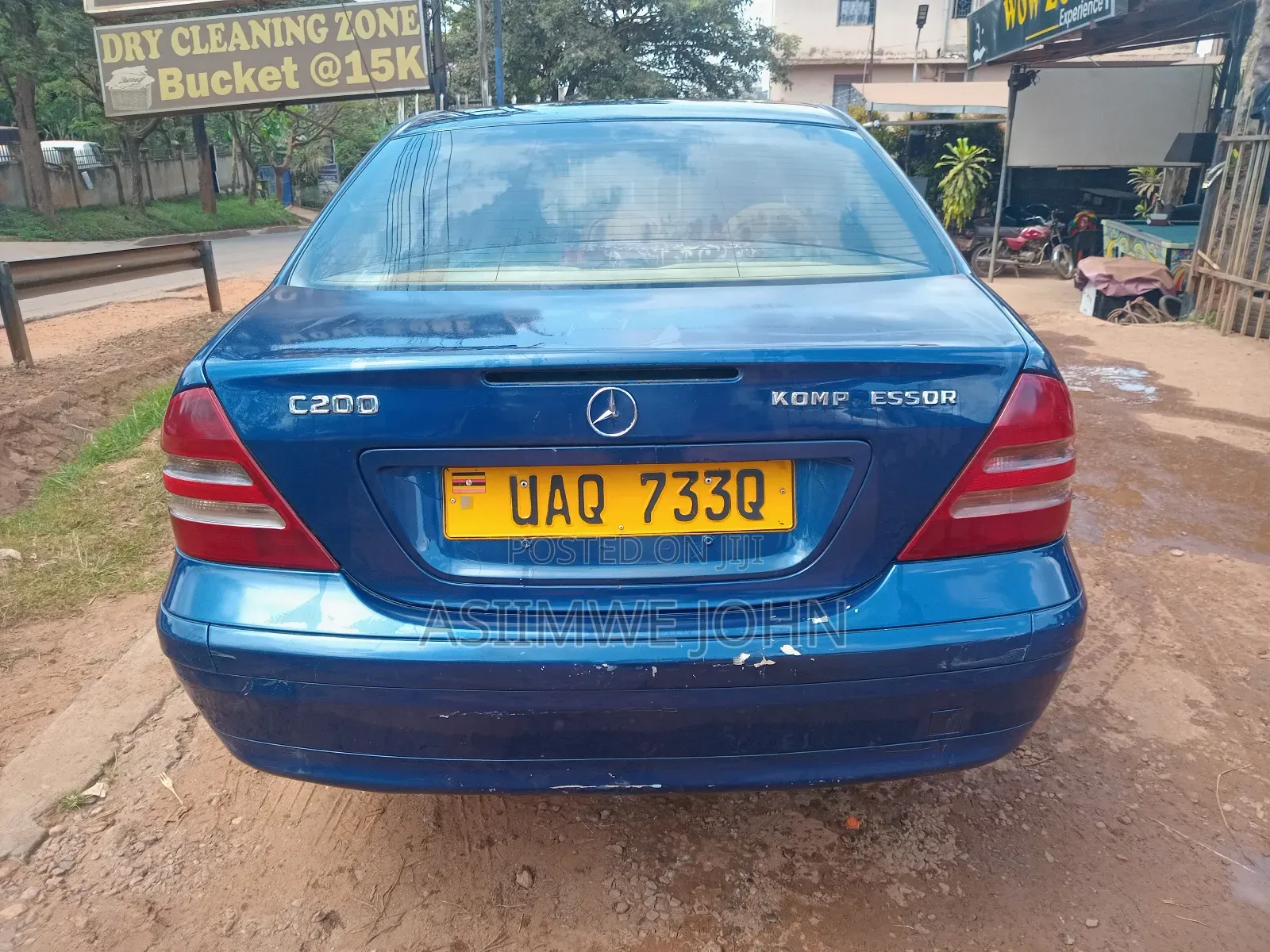 Mercedes-Benz C200 2004 Blue