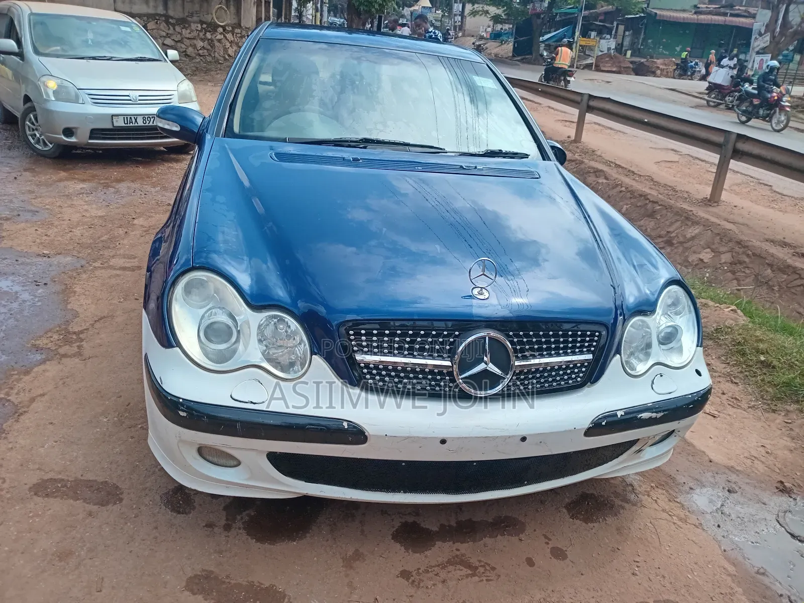 Mercedes-Benz C200 2004 Blue
