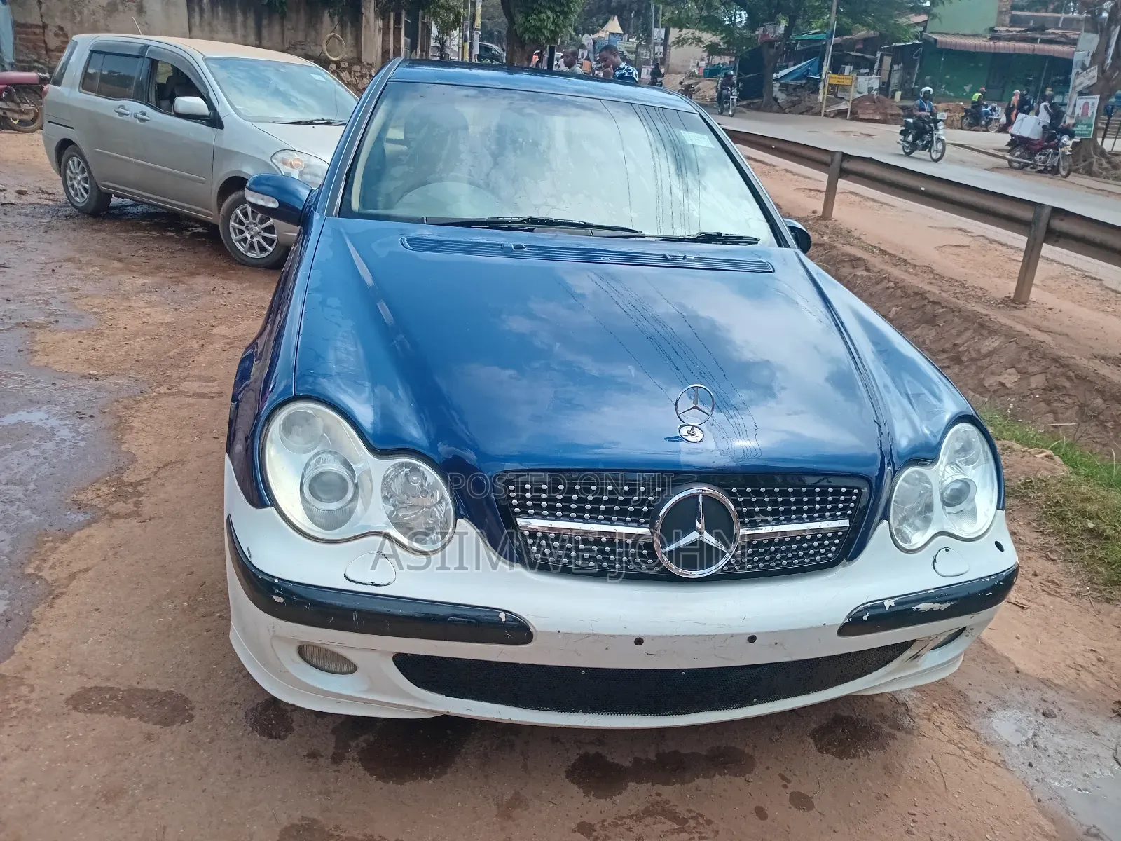 Mercedes-Benz C200 2004 Blue