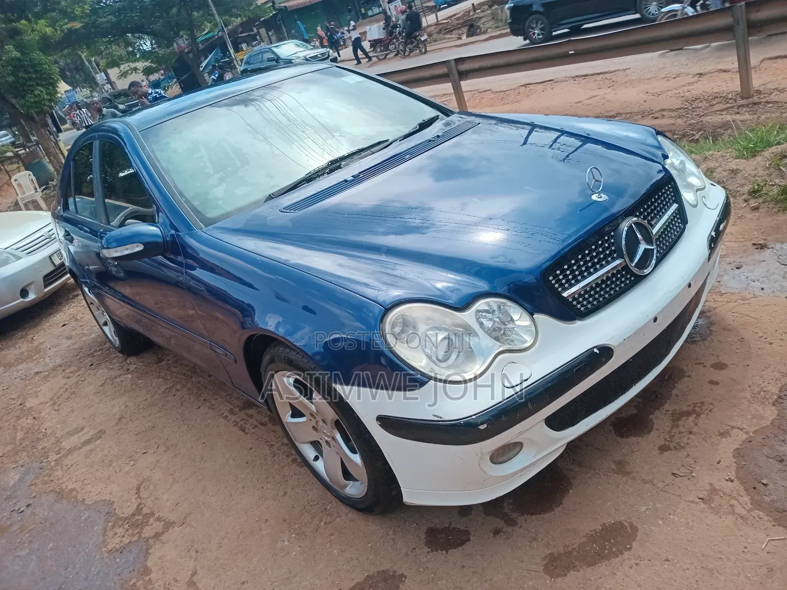 Mercedes-Benz C200 2004 Blue