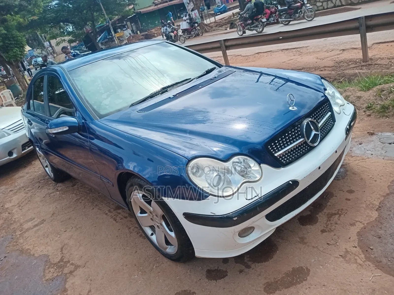 Mercedes-Benz C200 2004 Blue