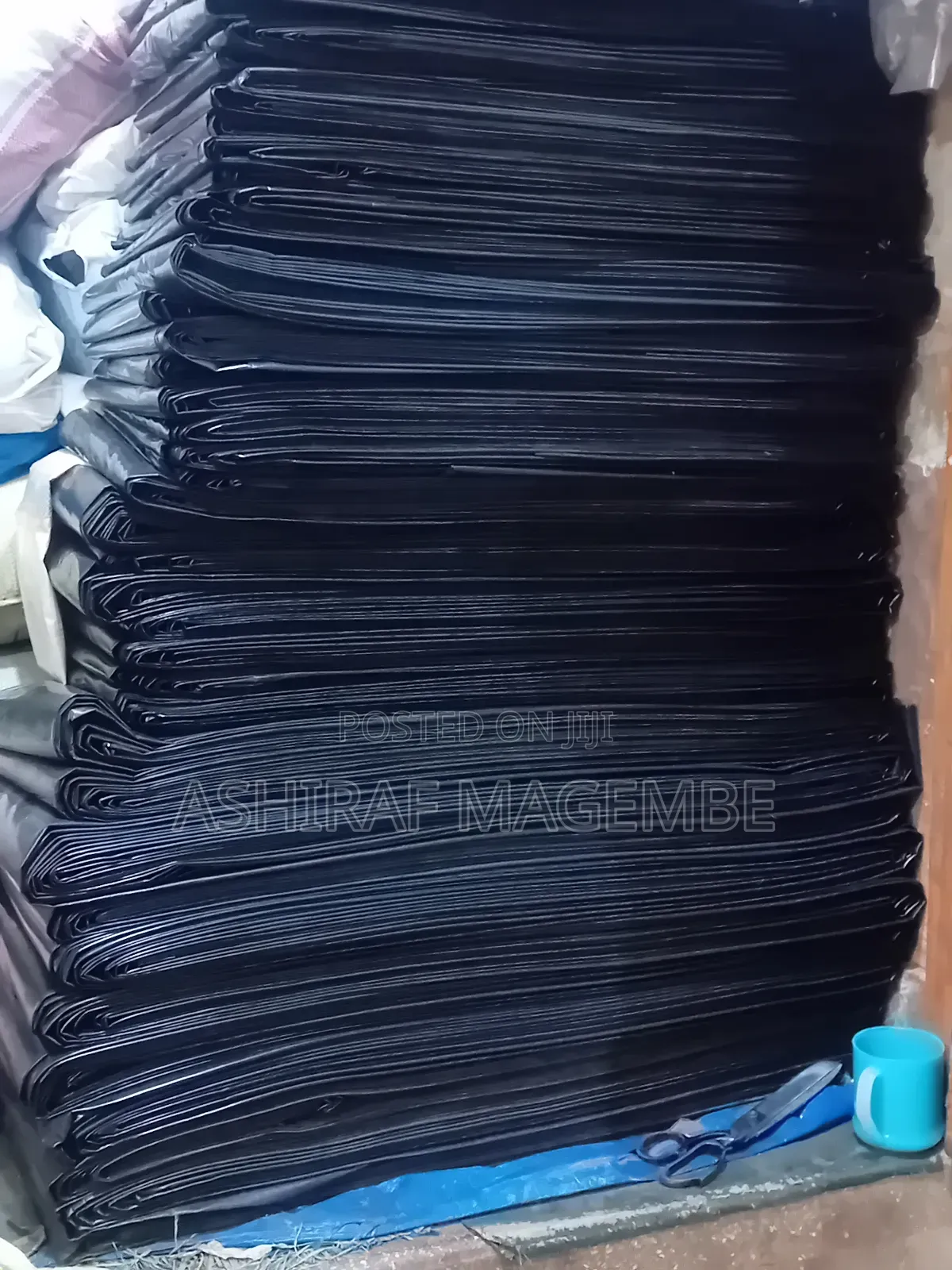 Black Polythene in Rolls and Metres for Silage and Construction Work