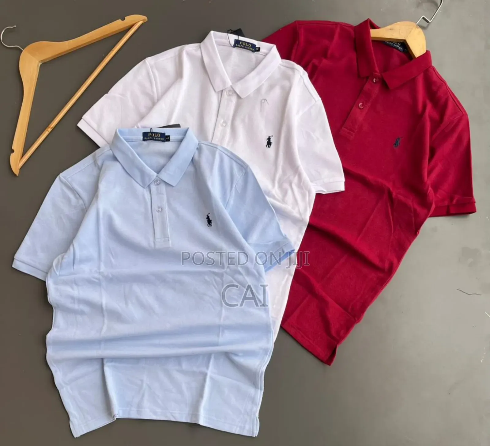 Alpha Polo T-Shirts Polo Ralph Lauren. Collar.5pcs