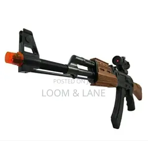 Bear 32 Ak47 Swat Team Assault Rifle Machine Gun Toy