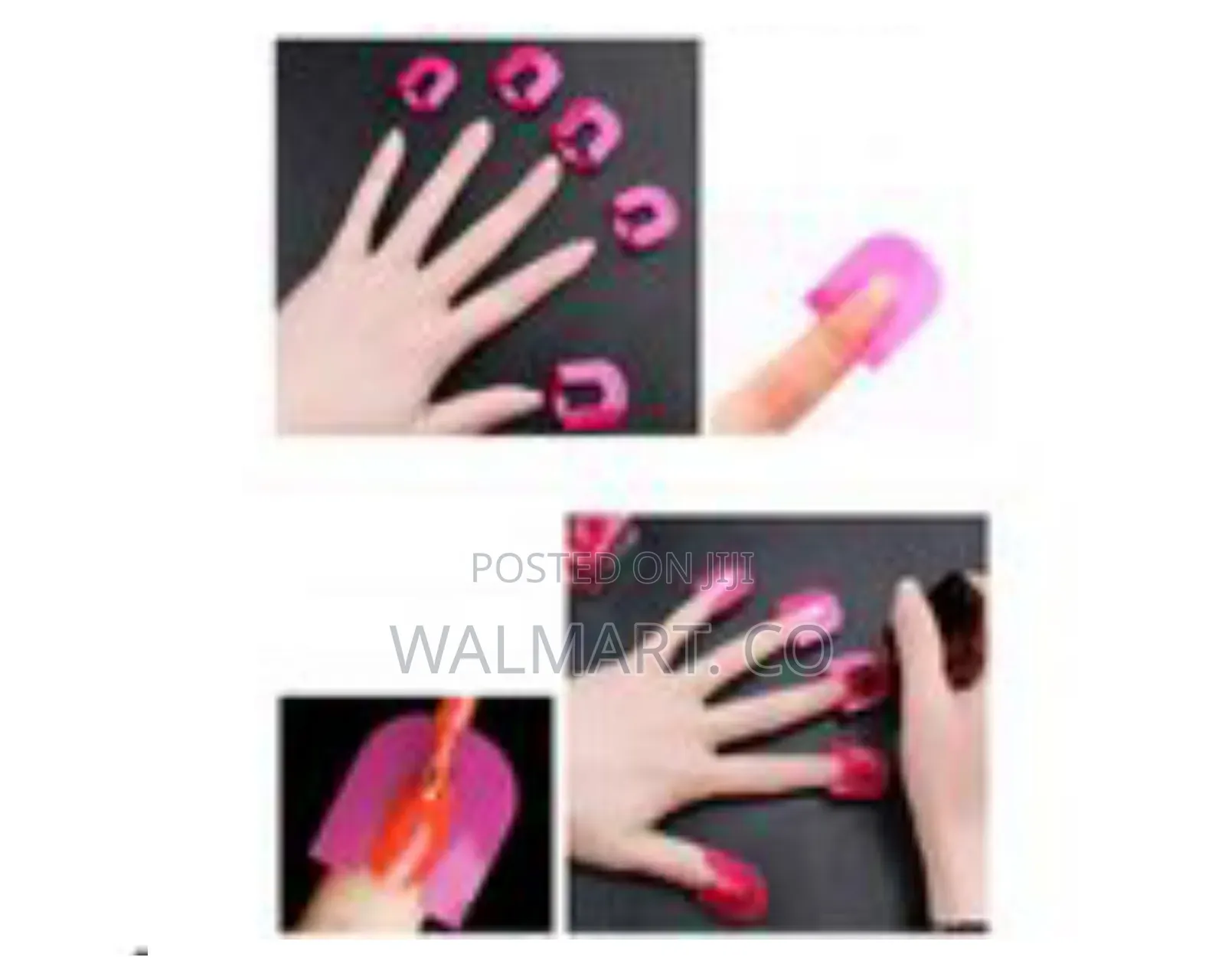 26pcs Polish Stencil Barrier 32 French Tip Strips