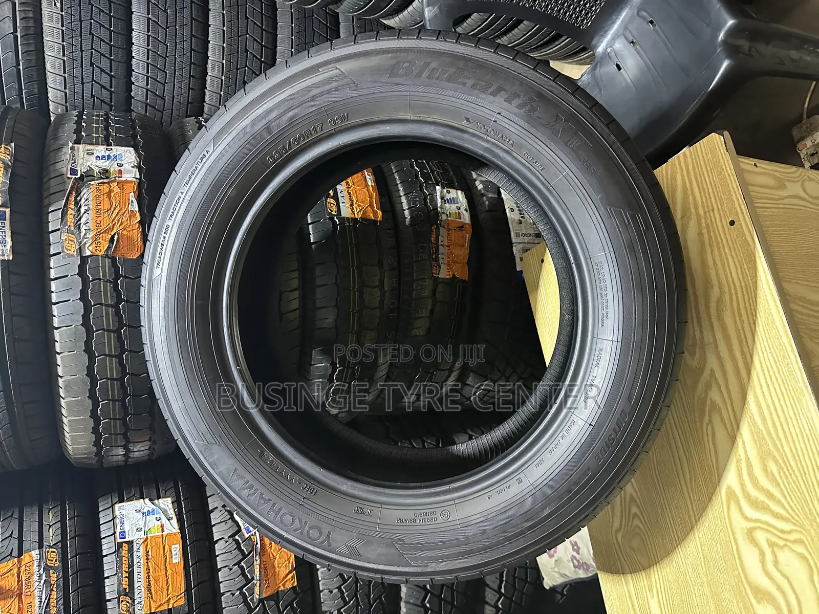 225/60r17 Yokohama Japan  Foreign Used Tires  Good  Condition