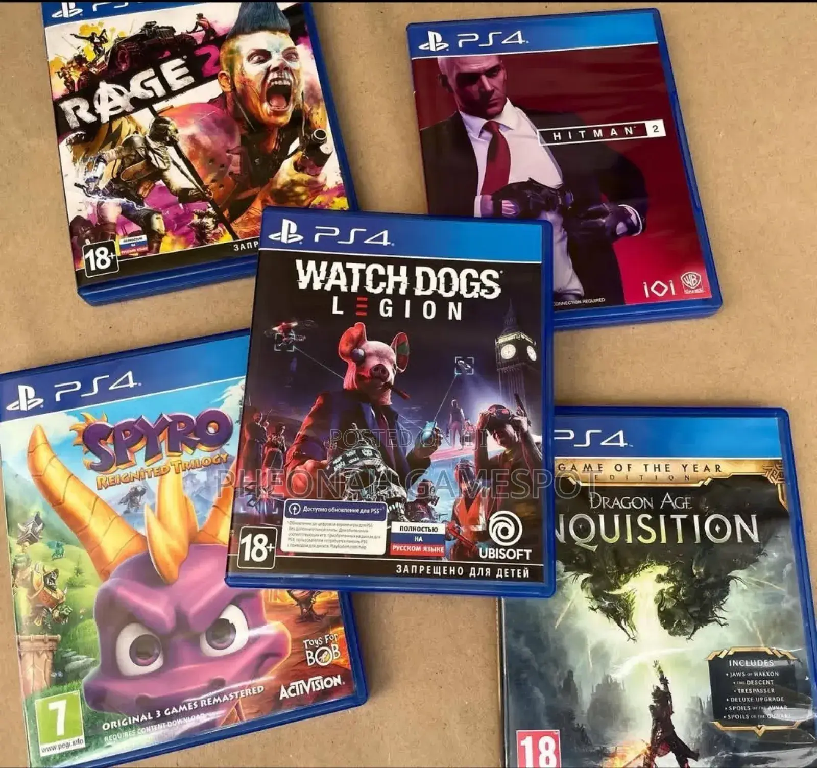 All Your Ps4 Games, at Low Prices.