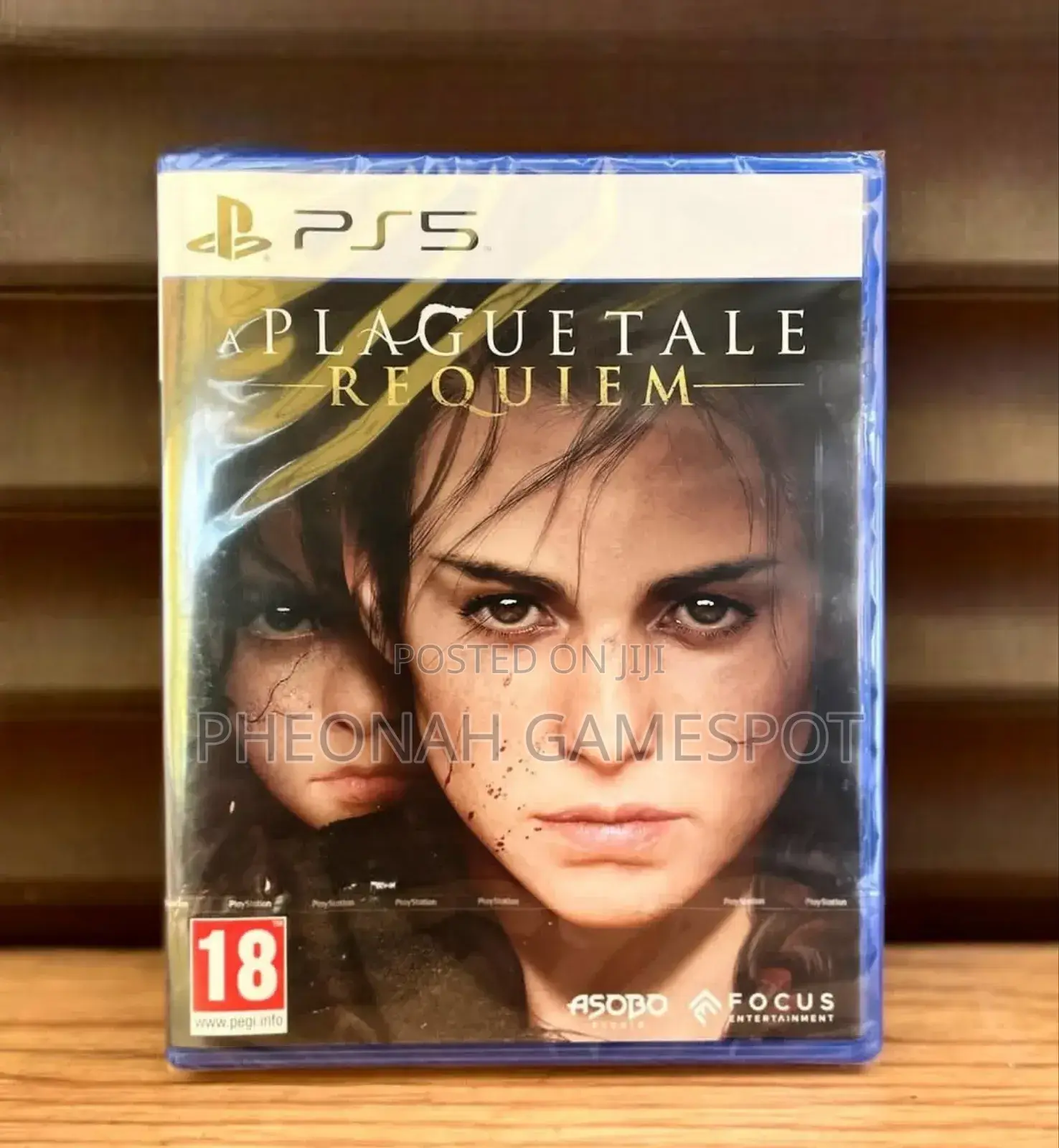A Plague Tale Requiem Game Cd for Ps5