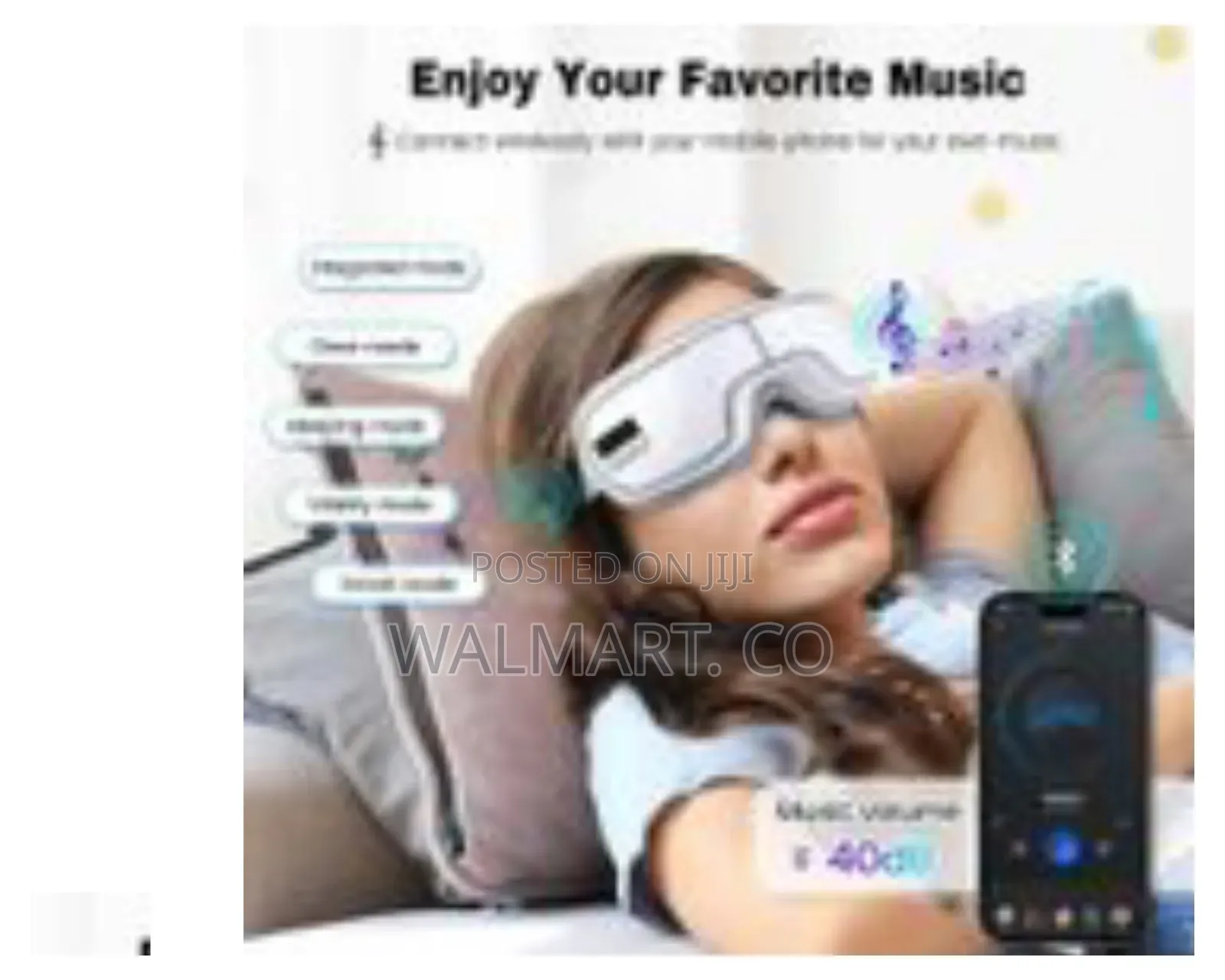 Intelligent Air Pressure Vibration Wireless Music Eye Massager