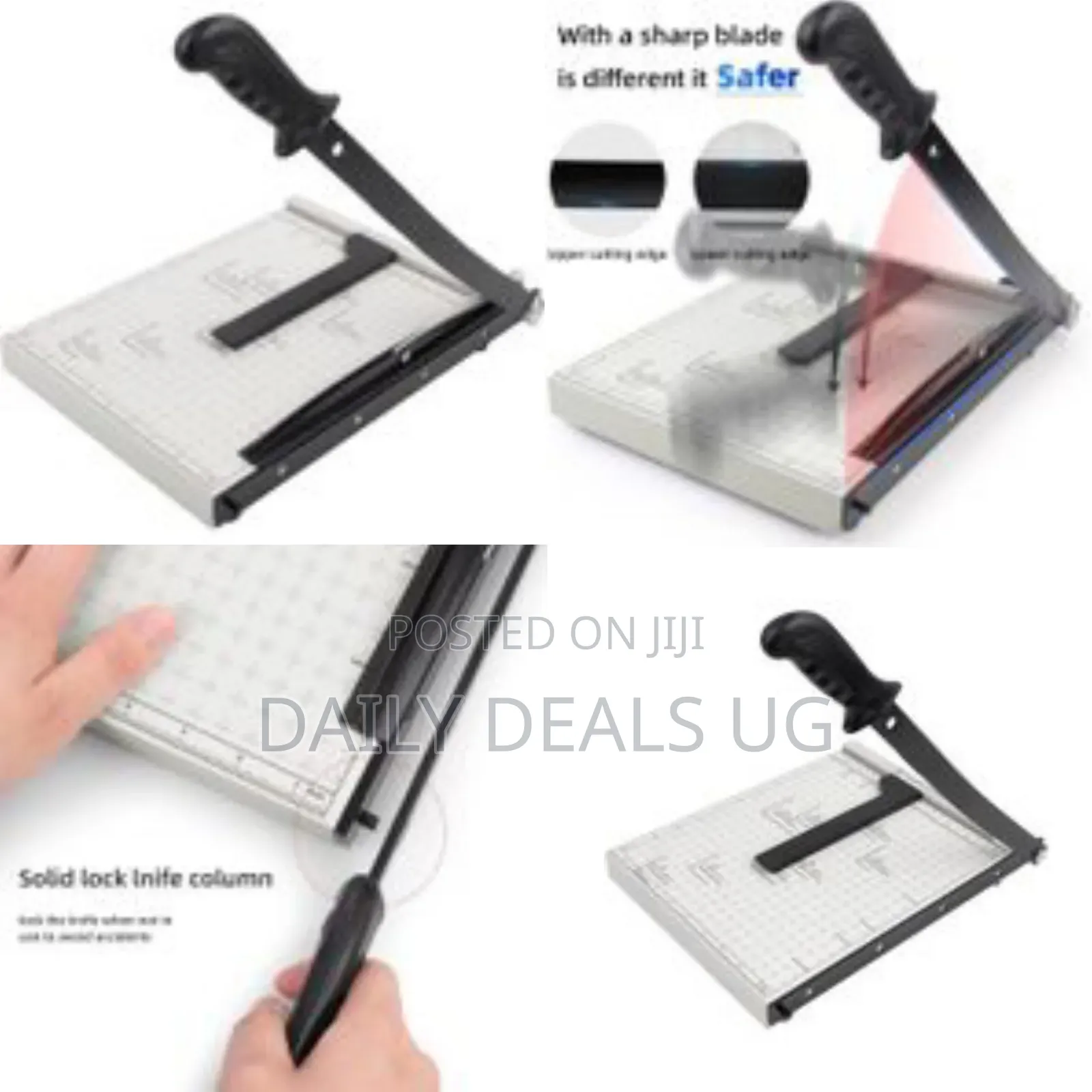 Motarro A3 Paper Cutter Heavy Duty Metal Base, Stack Paper Trimmer