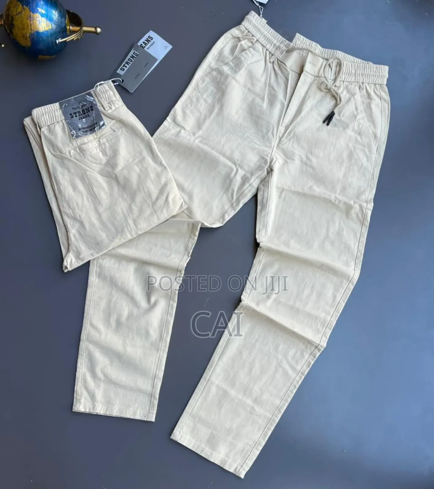 Linen Trousers. At Best Fabric