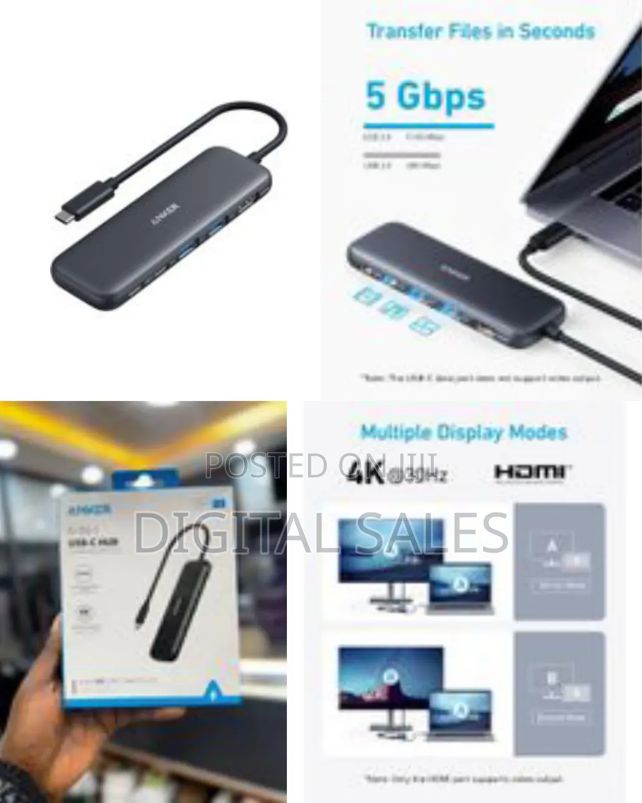 Green Lion 5 in 1 Wireless Charger, Wireless Speaker, Bt V6