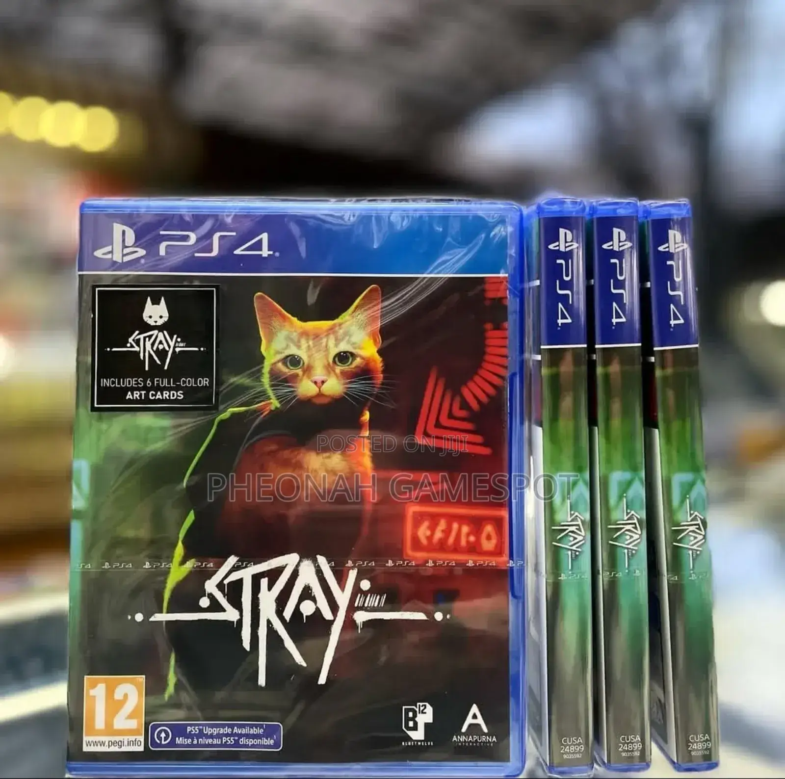Stray Ps4 Game Disc: Brand New Physical Edition in Stock! Available