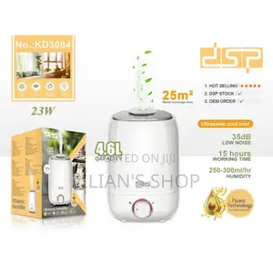 DSP Ultra Sonic Humidifier 23w, 4.5l