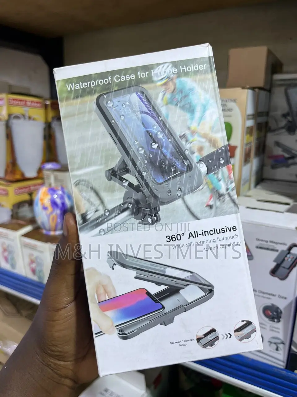 Wated Proof Case for Phone Holder